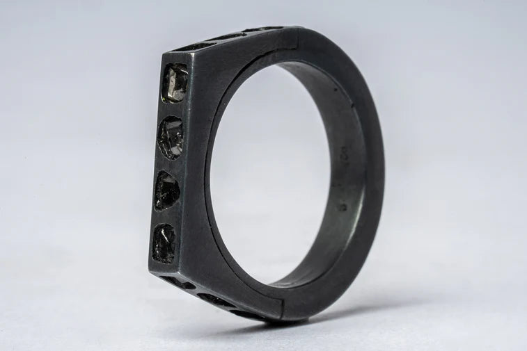 Sistema Ring Facet Mega Pavé 4mm 1701-2-KA+DIA