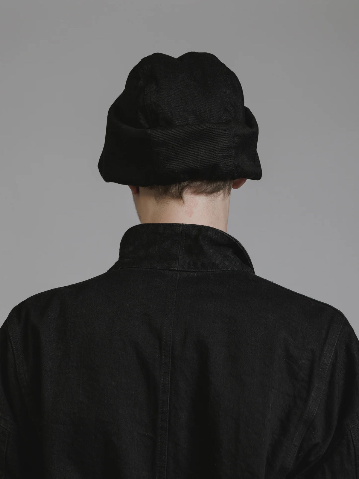 BLACK DENIM HAT