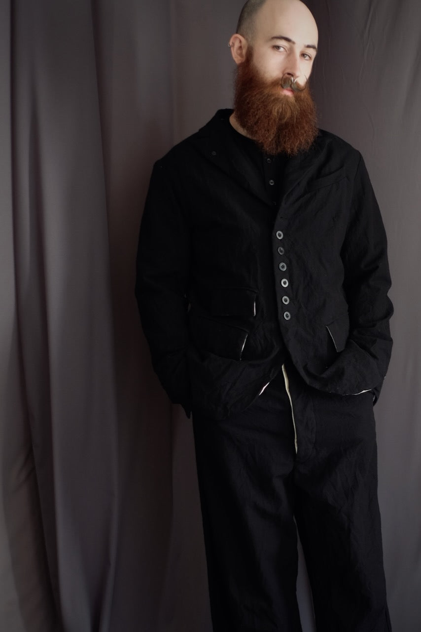 Coal Black 9B Tailored Blazer