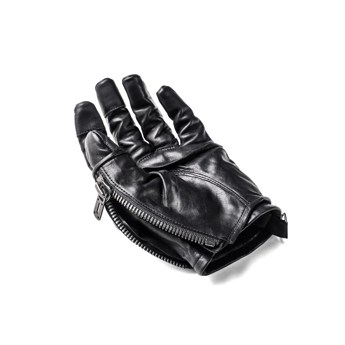 Black Horse Leather Layered Gloves
