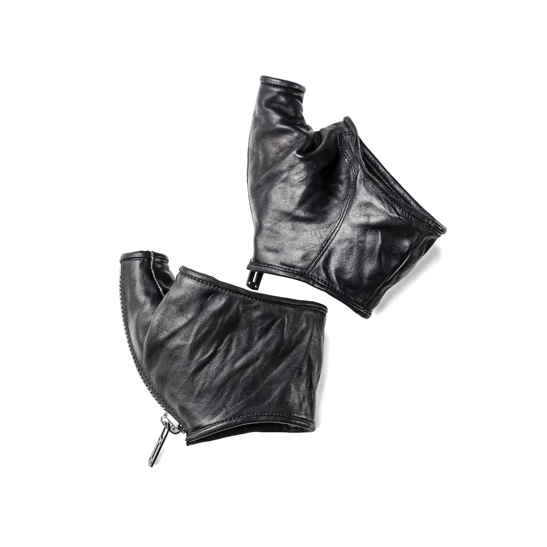 Black Horse Leather Layered Gloves