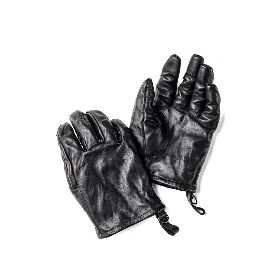 Black Horse Leather Layered Gloves