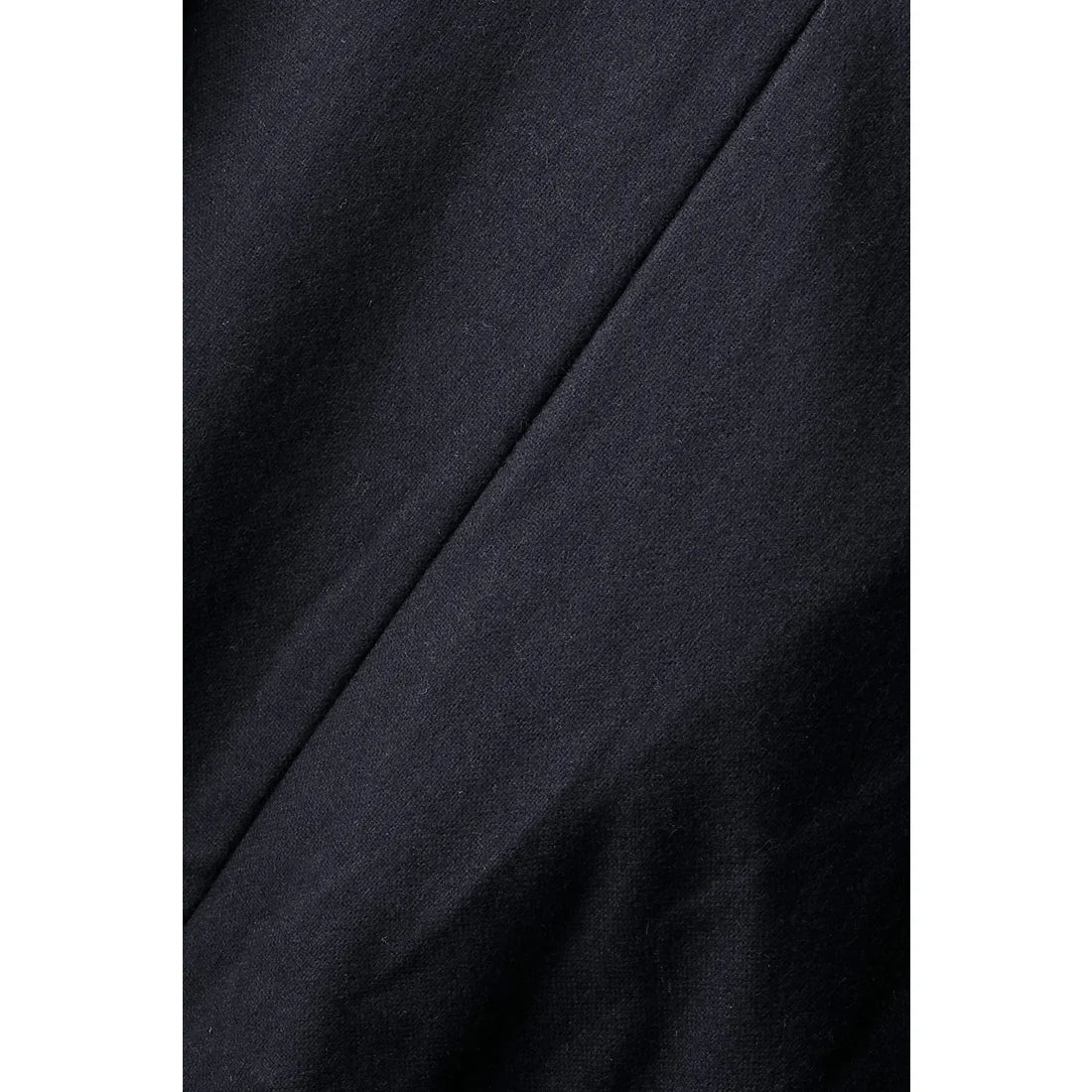 Black Untwisted Yarn Fleece Combination Wide Jogger Pants