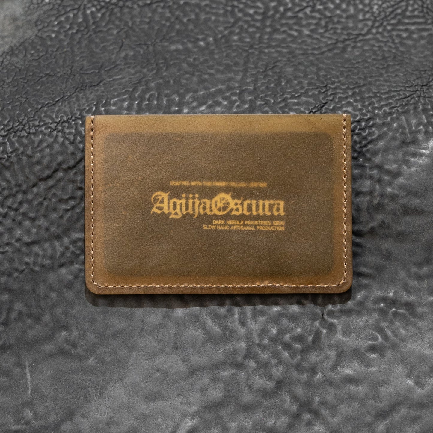 Transparent Horse Leather Card Holder