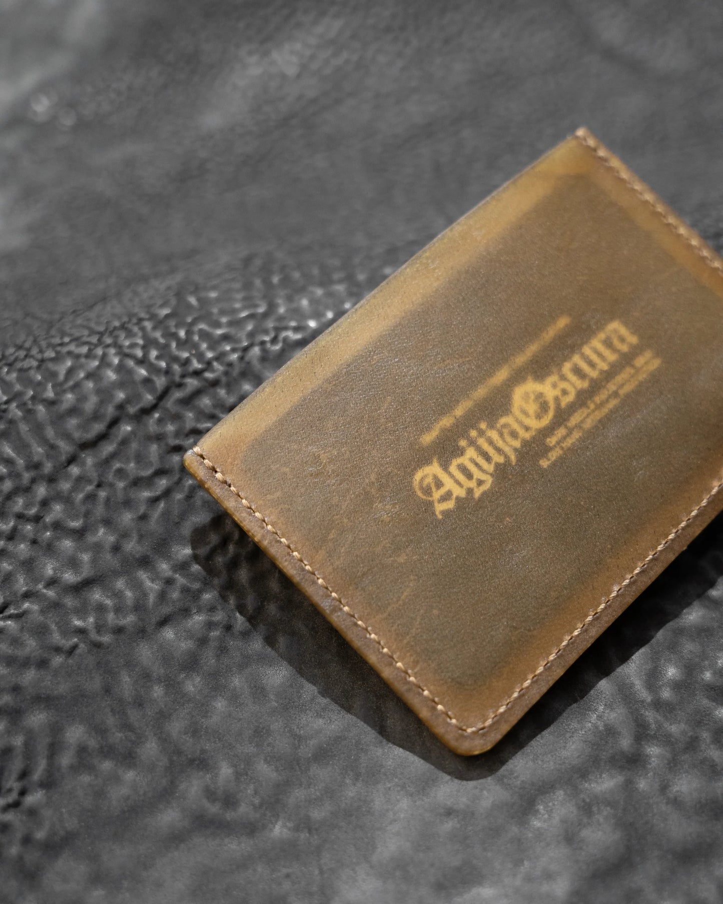 Transparent Horse Leather Card Holder