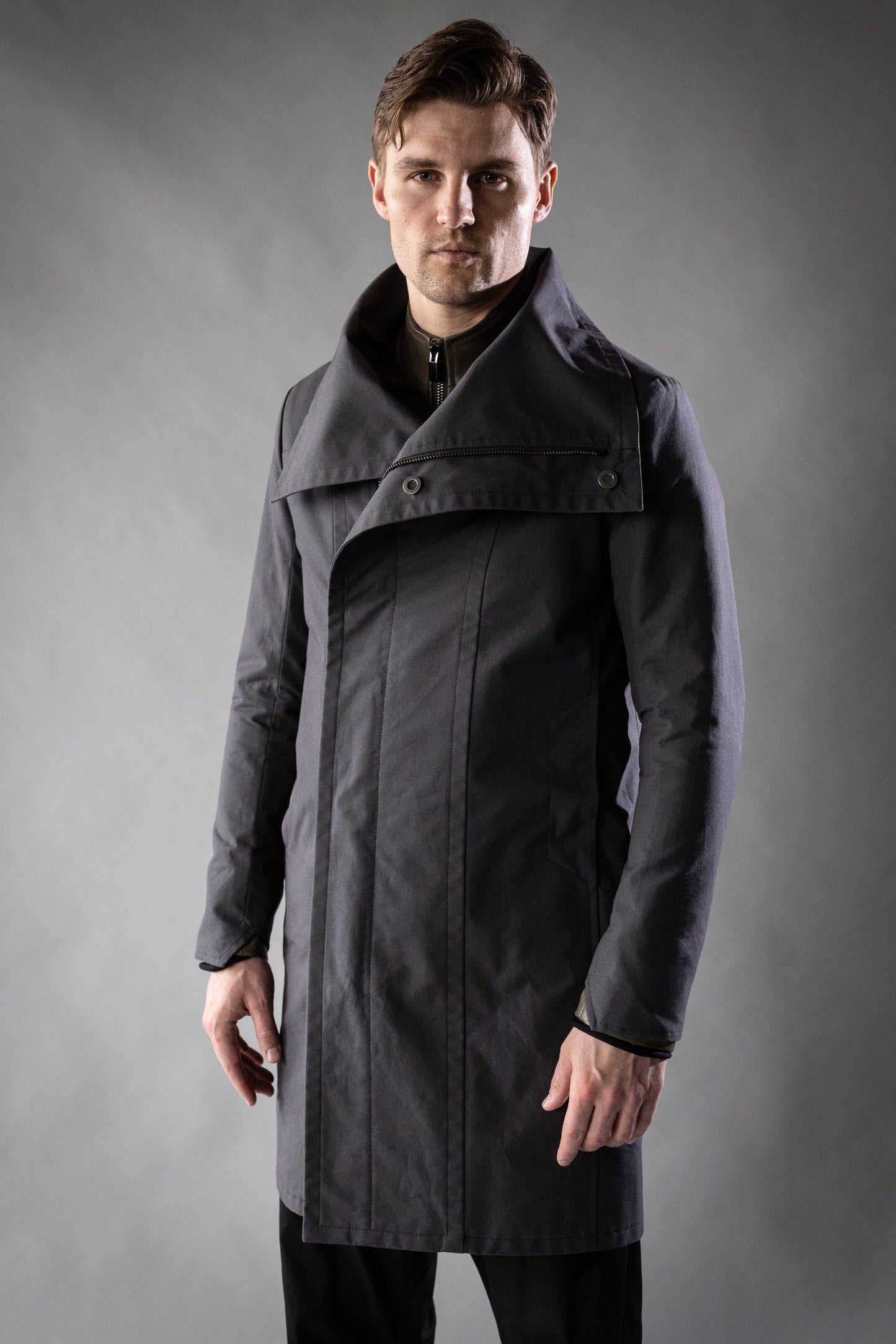 Alloy Grey Ventile Cotton FOUNDATION COAT