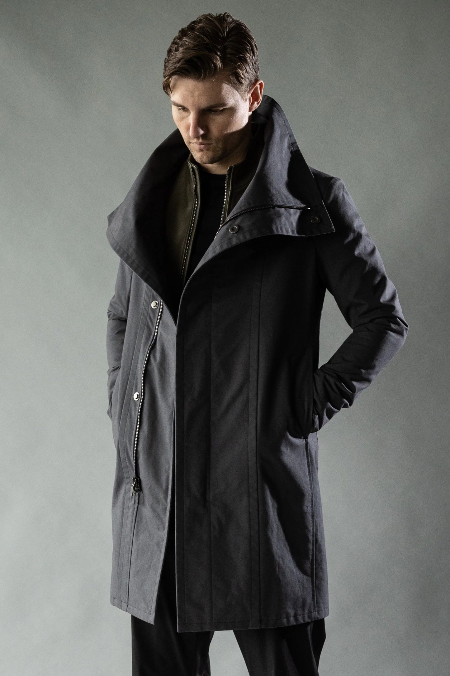 Alloy Grey Ventile Cotton FOUNDATION COAT