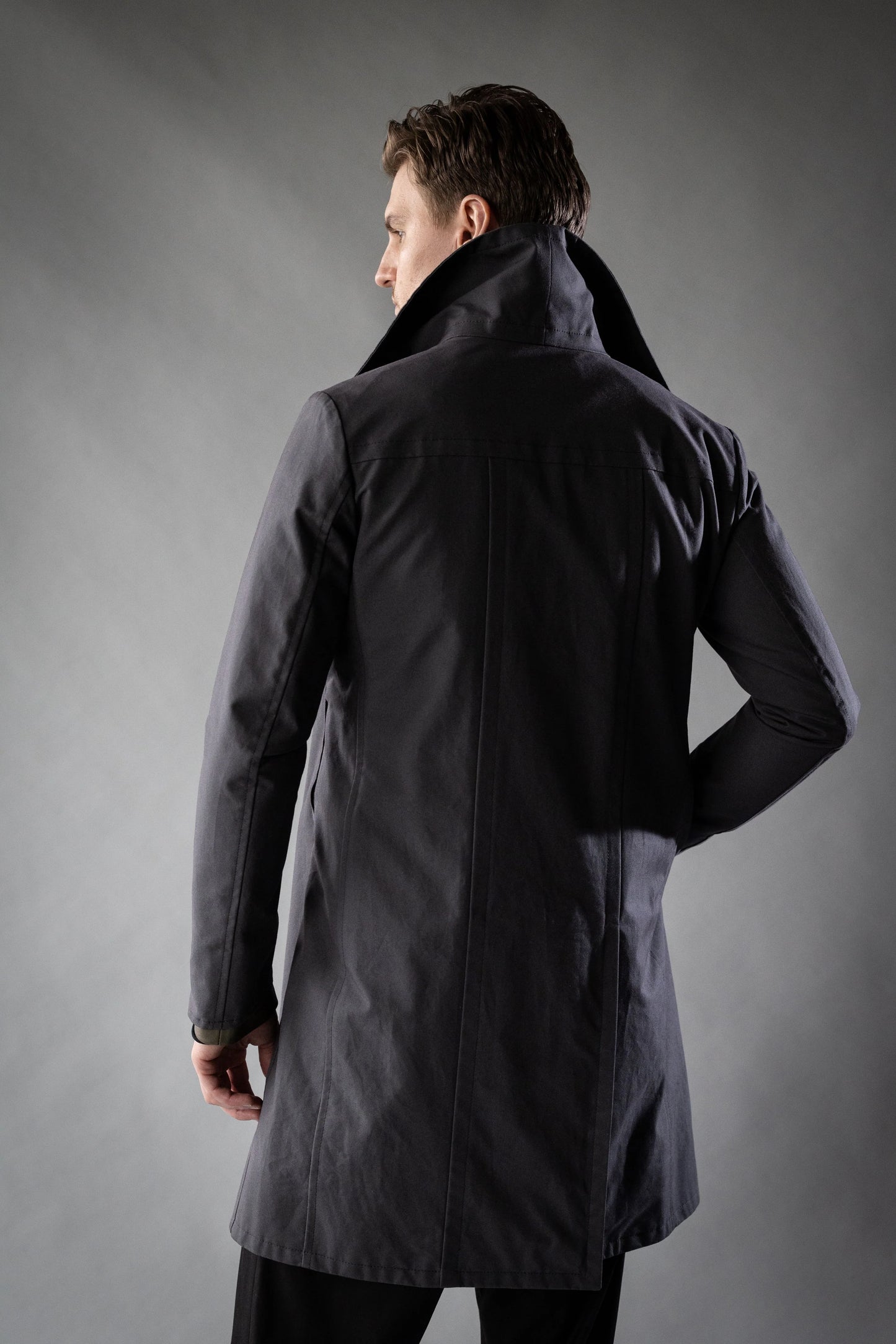 Alloy Grey Ventile Cotton FOUNDATION COAT