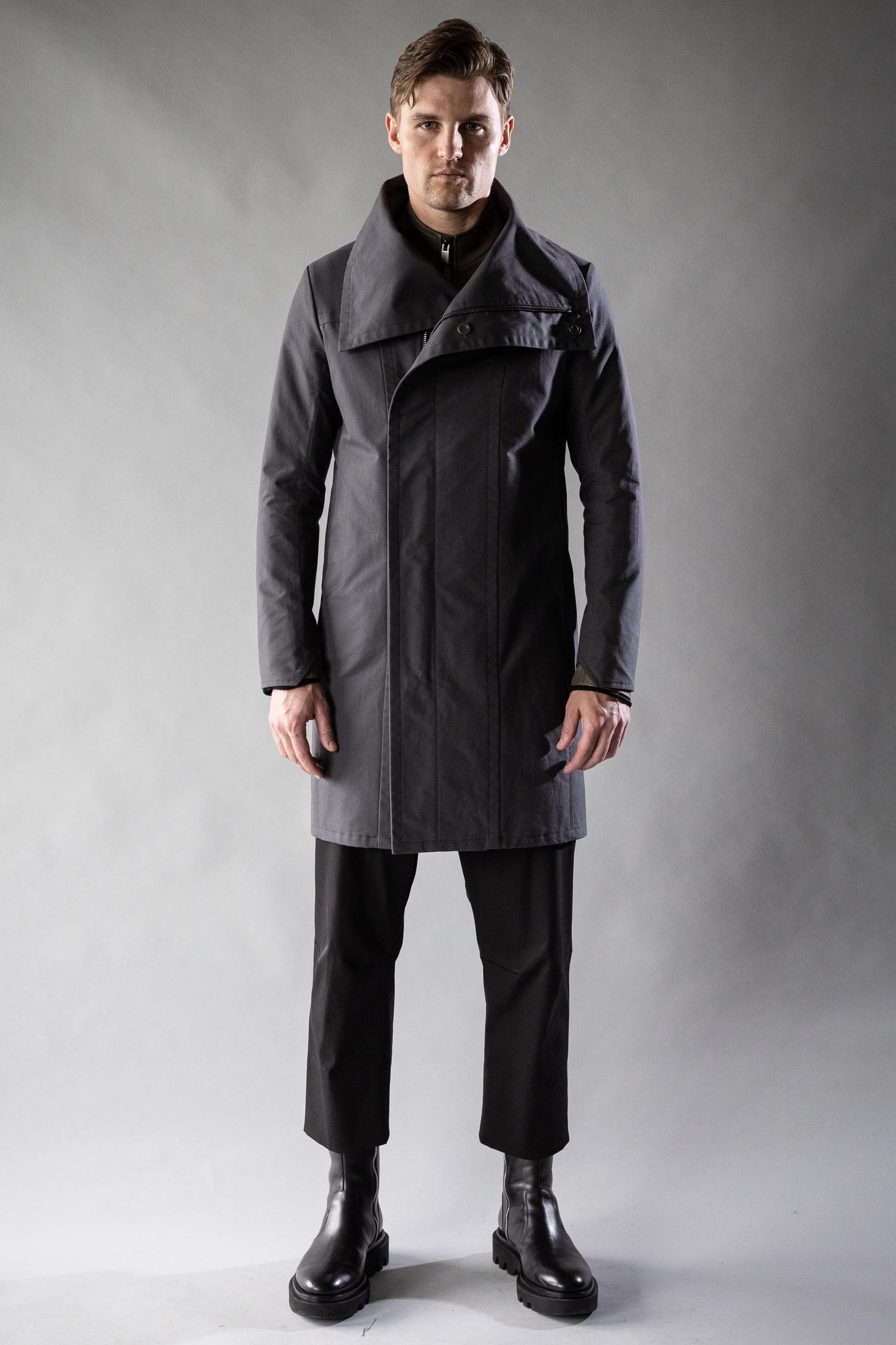 Alloy Grey Ventile Cotton FOUNDATION COAT