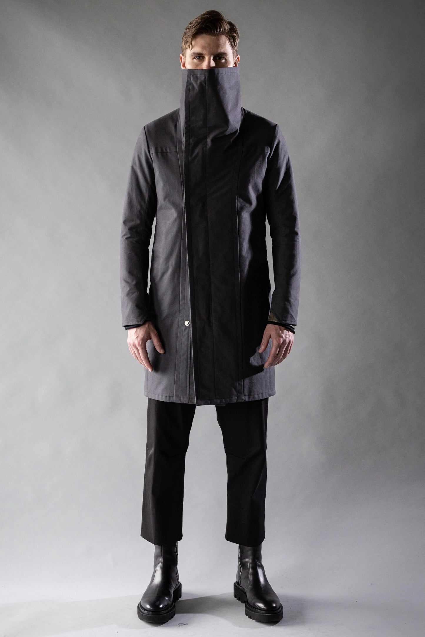 Alloy Grey Ventile Cotton FOUNDATION COAT