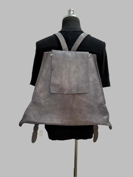 Grey Buffalo Leather Classic Backpack BP0