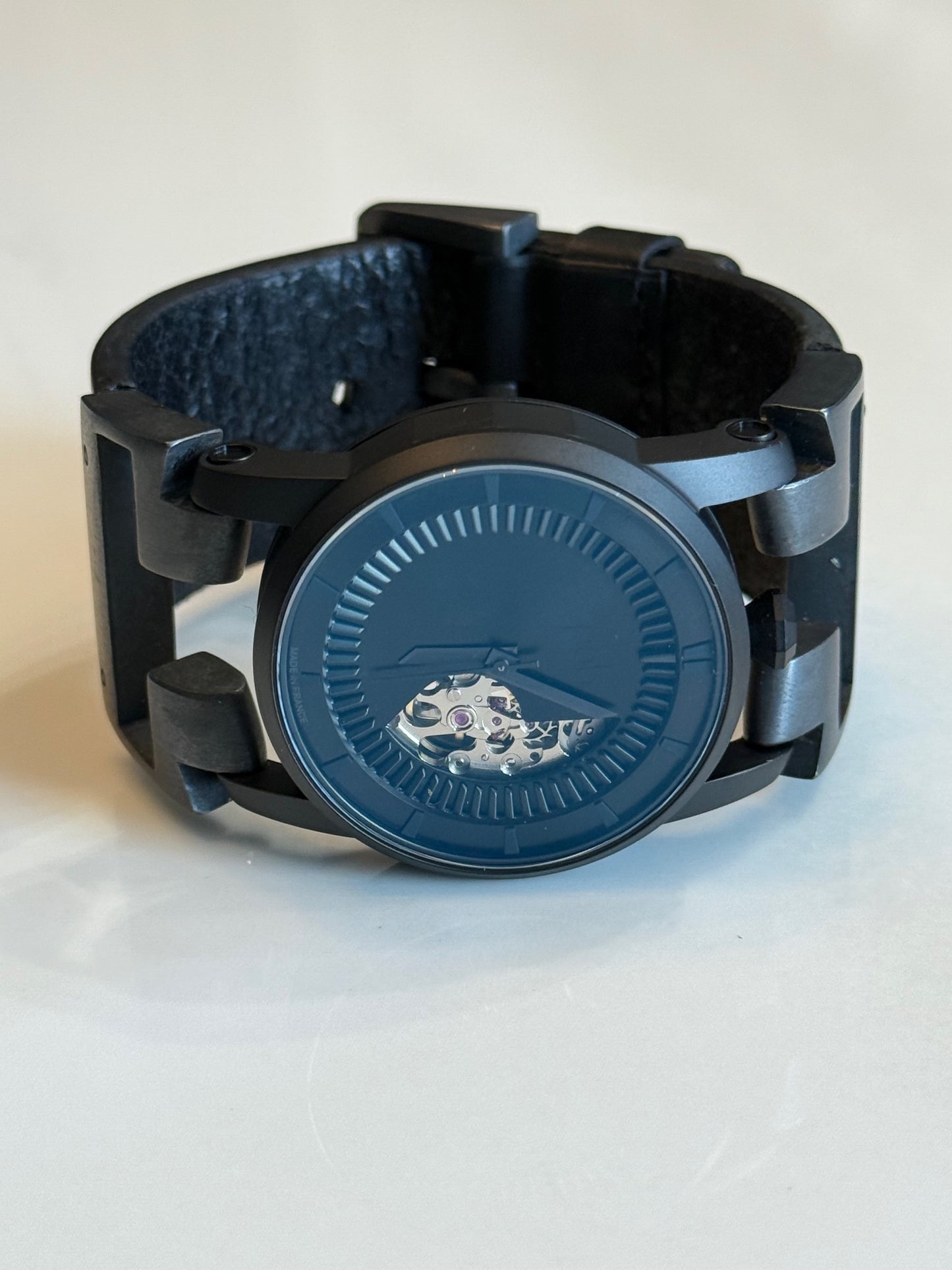 P4 X FOB PARIS Watch #8229 Hyperstrap-T Buckle Skeleton W050-031-0-KA-NG