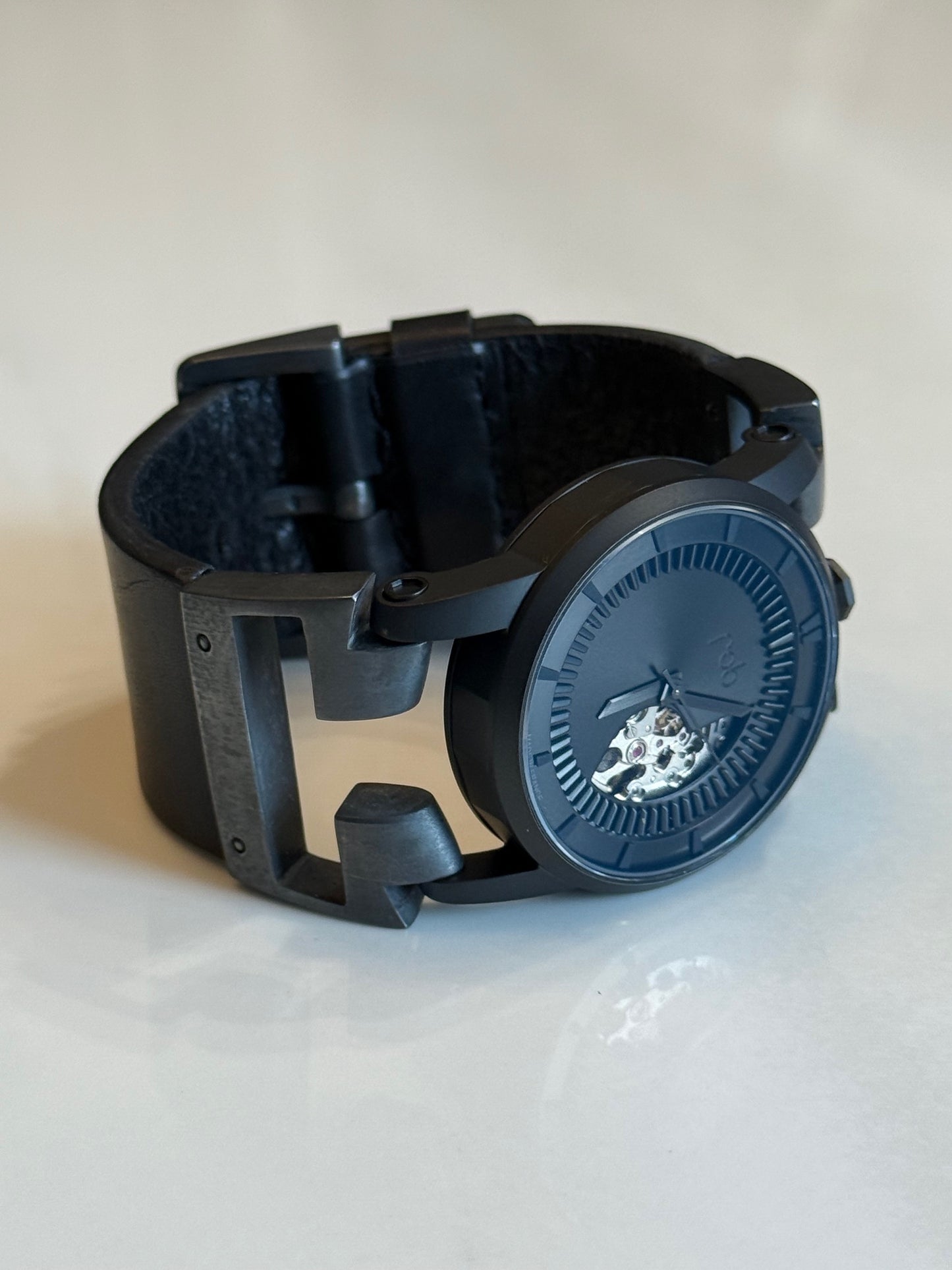 P4 X FOB PARIS Watch #8229 Hyperstrap-T Buckle Skeleton W050-031-0-KA-NG