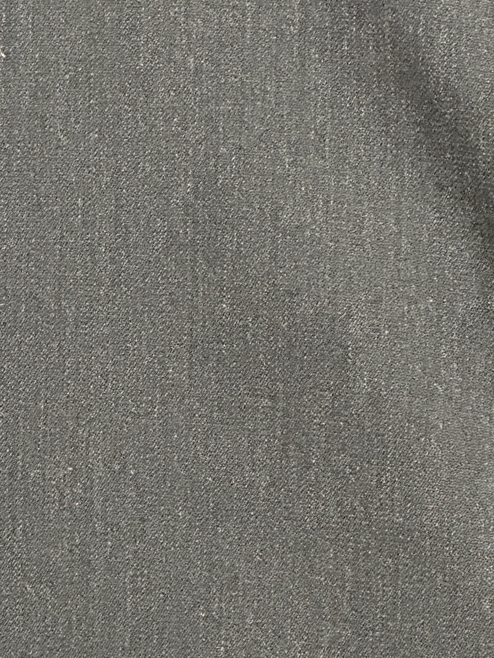 Dark Grey Silk Cotton Slim Pant