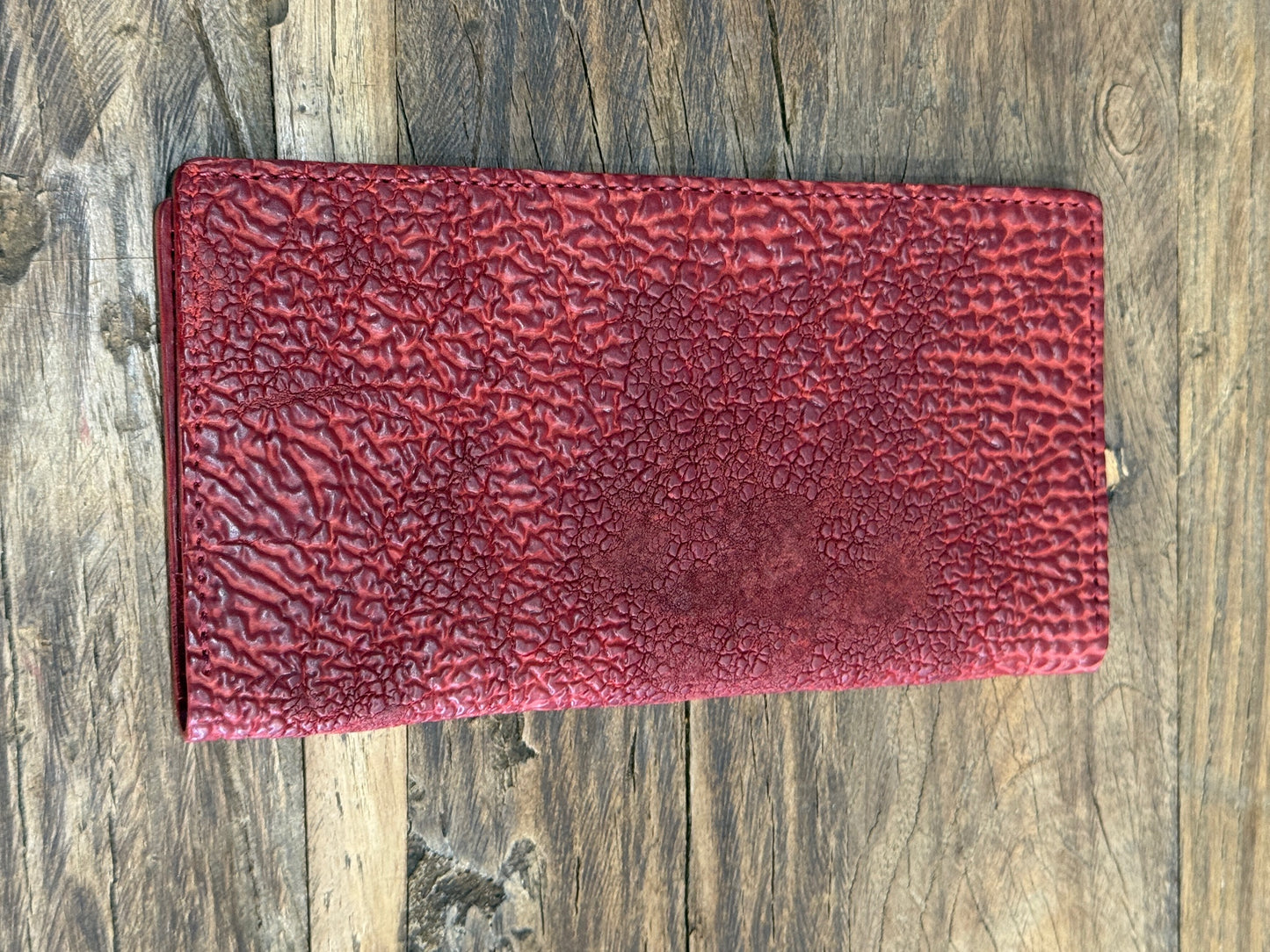 Dirty Red Reverse Culatta Long Wallet