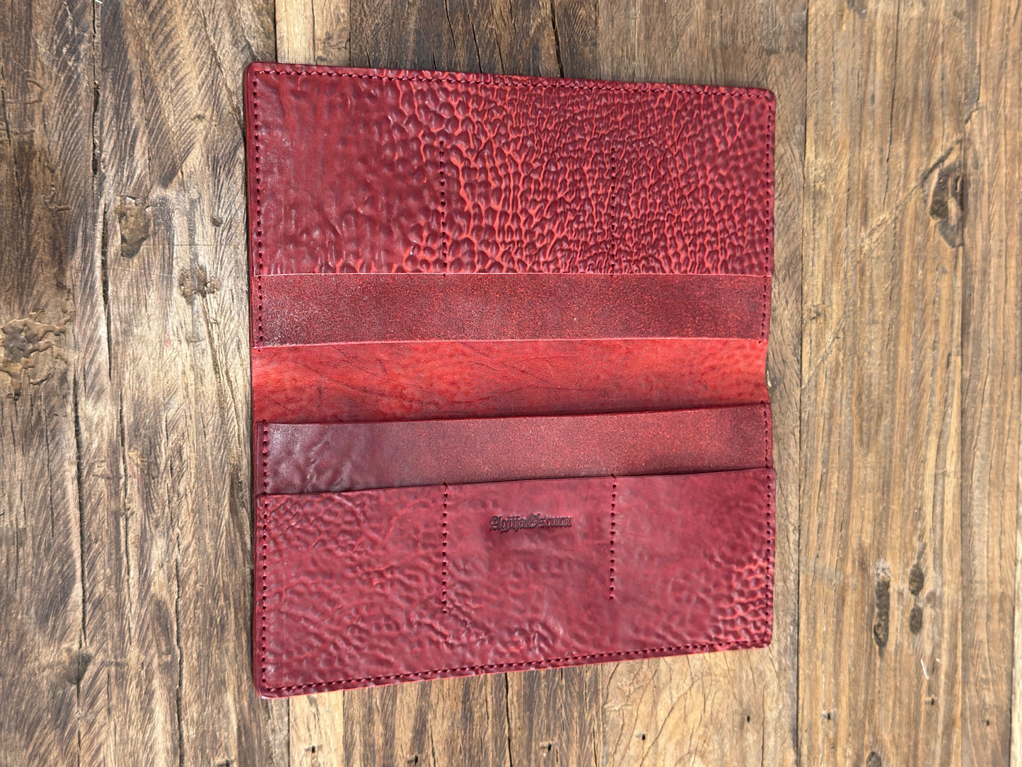 Dirty Red Reverse Culatta Long Wallet