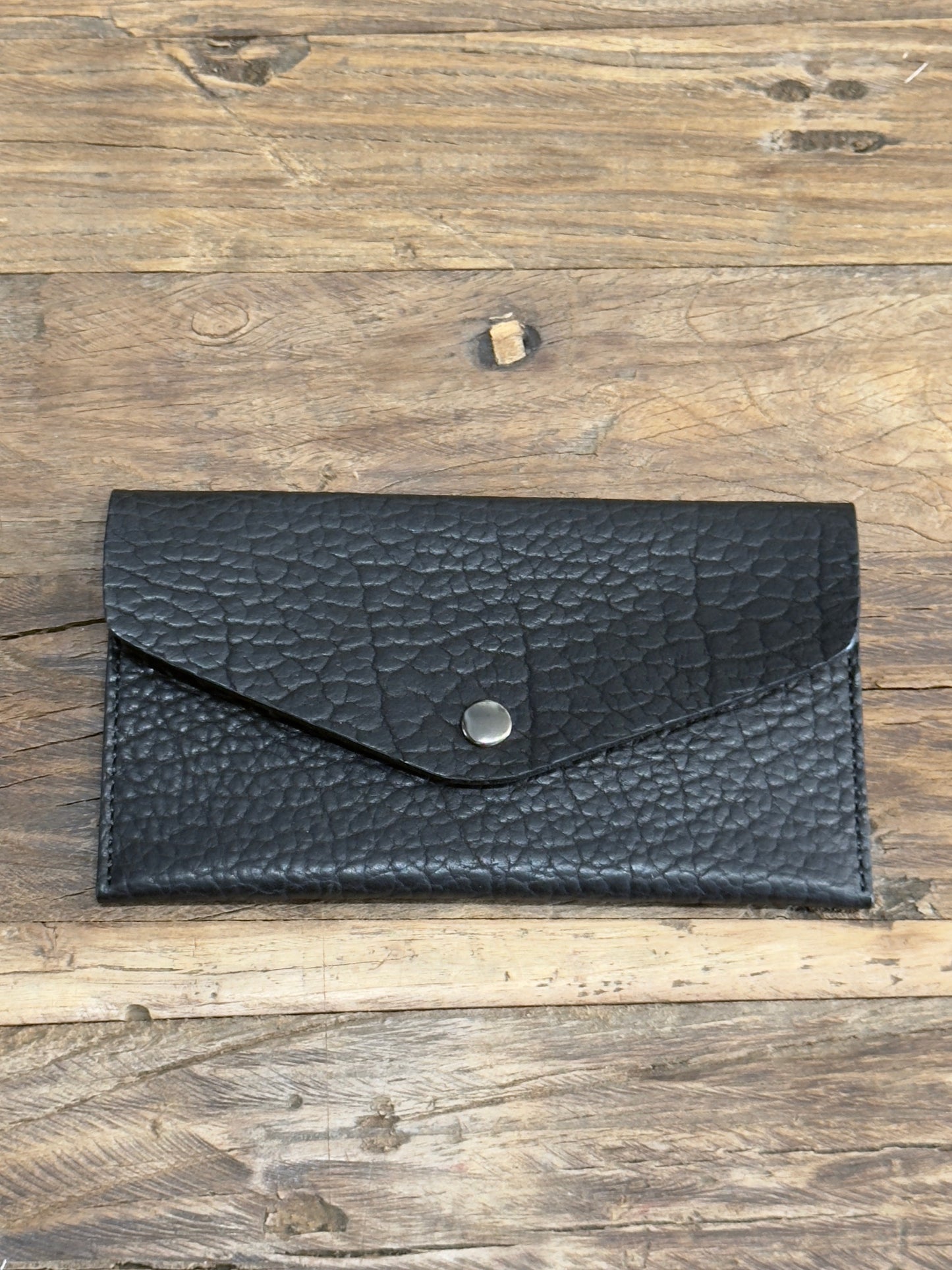 Black Bison Currency Snap Wallet
