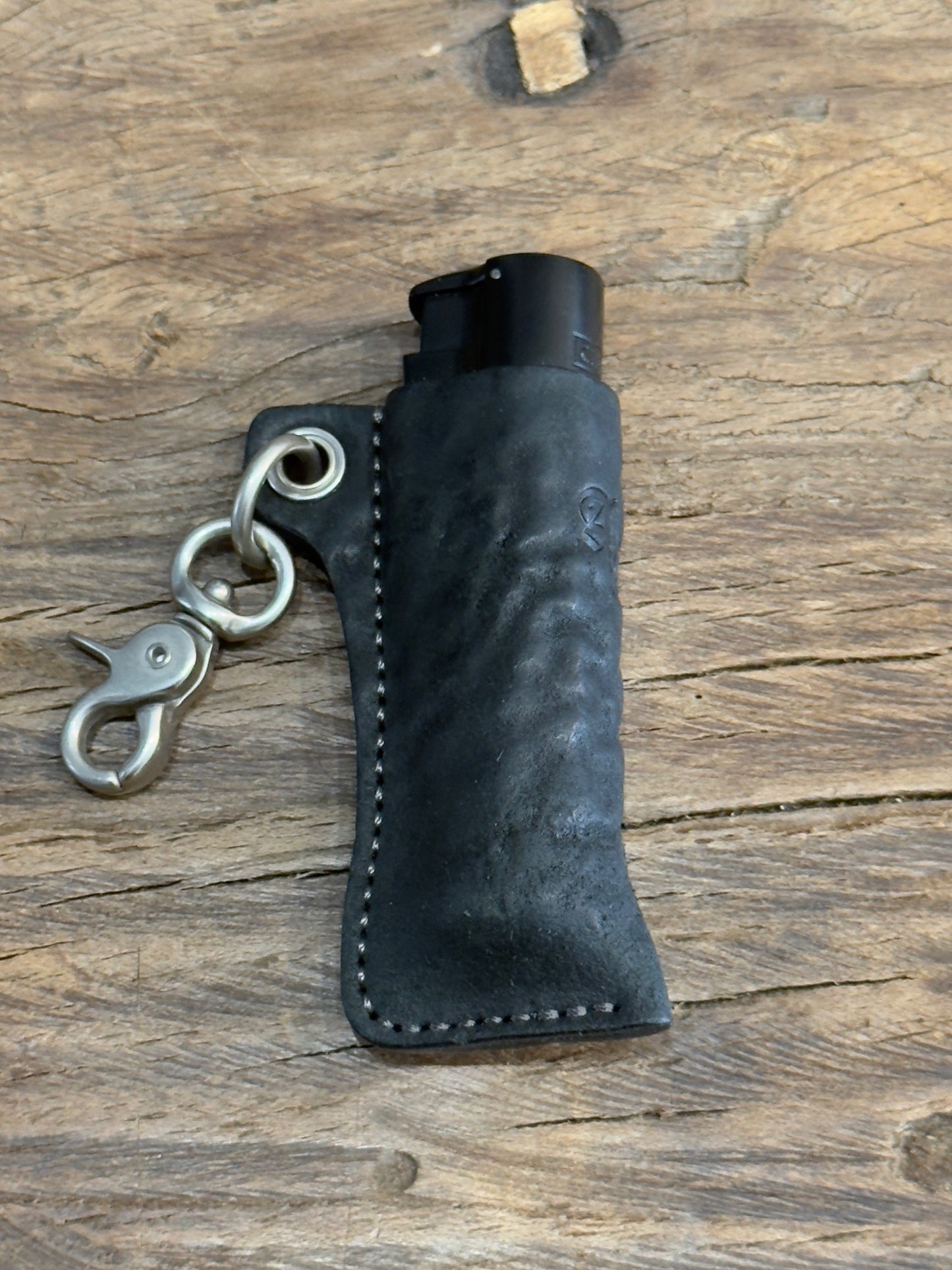 Black Culatta Horse Lighter Case
