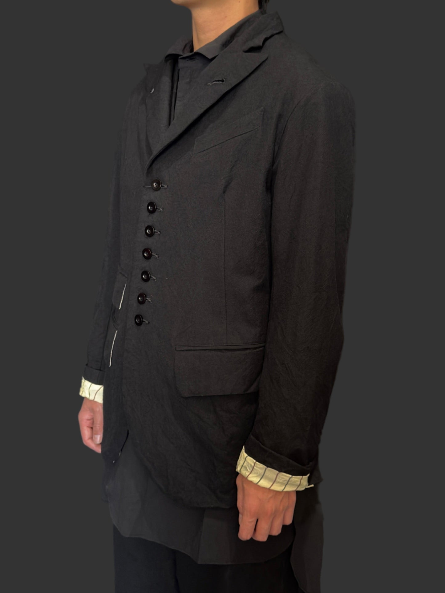 Coal Black 9B Tailored Blazer