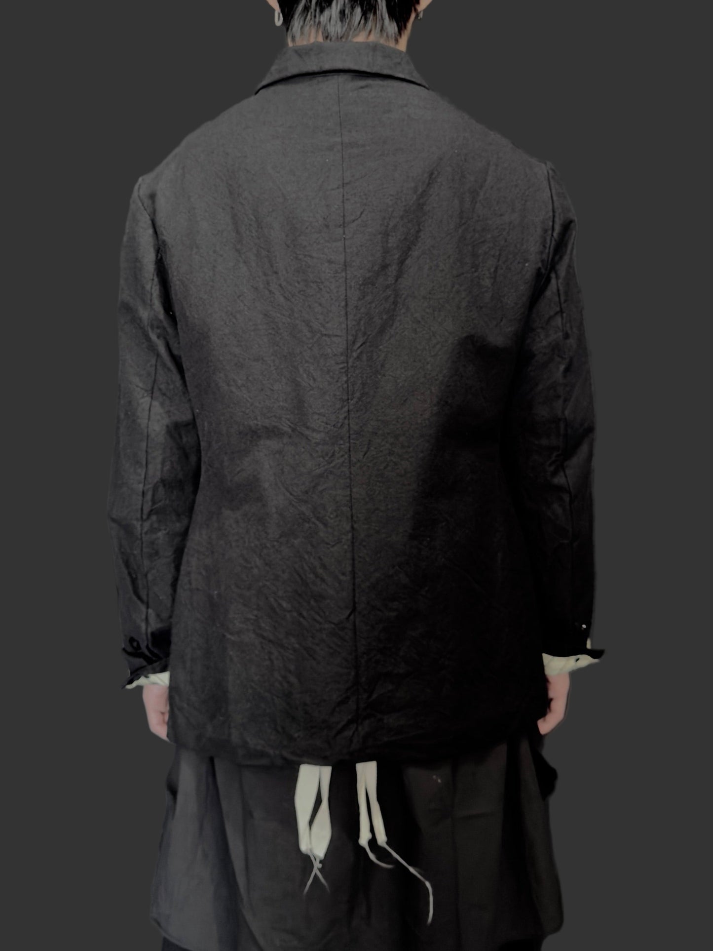 Coal Black 9B Tailored Blazer