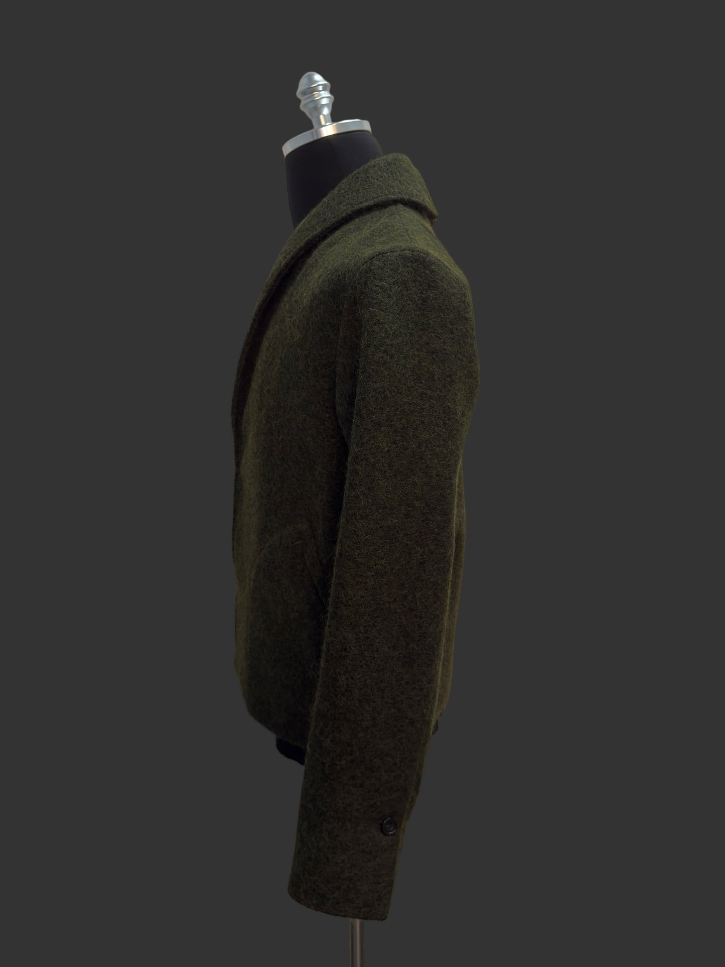 Radiant Green Crossover Cardigan Jacket