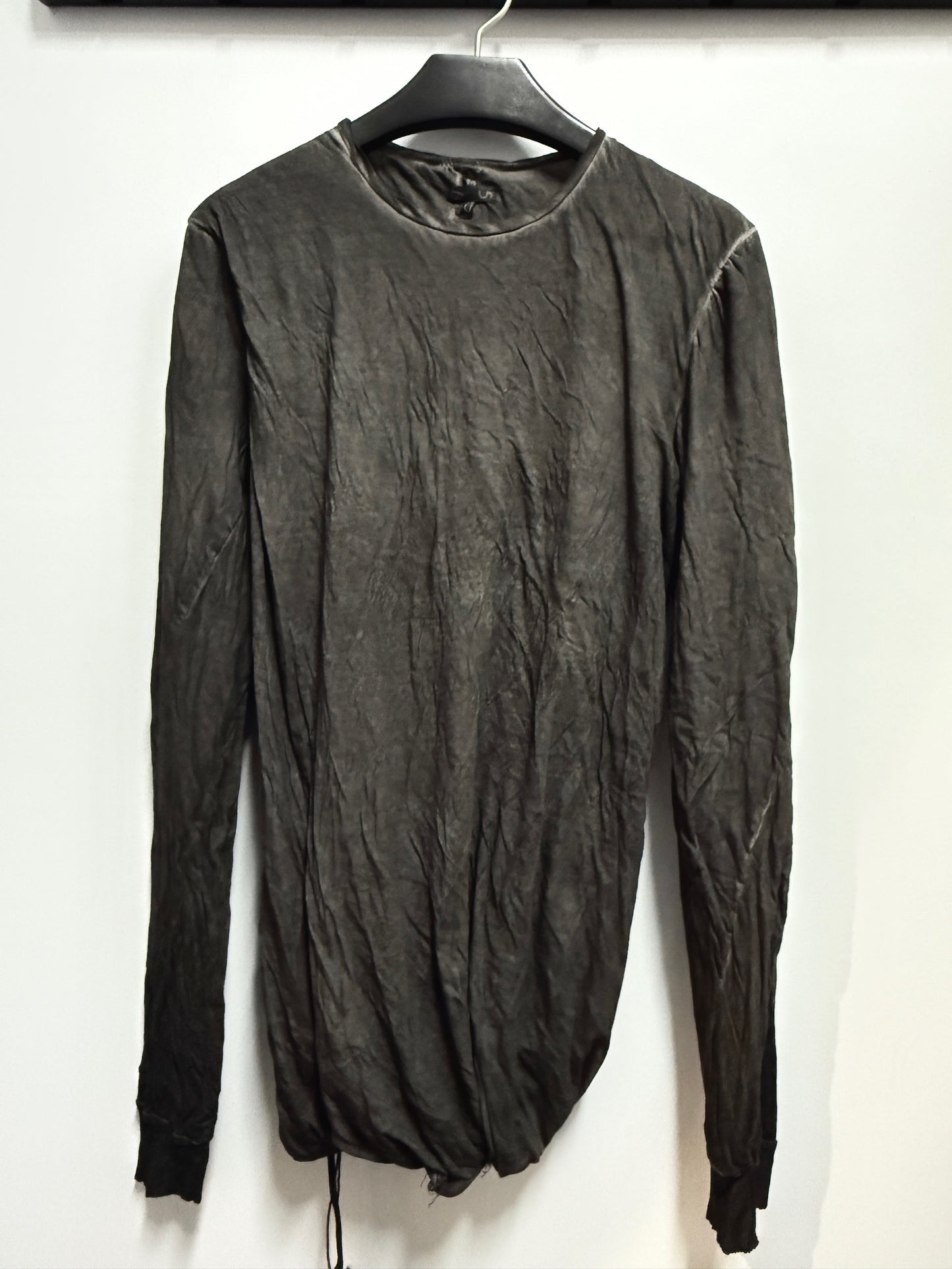 Anthracite Resin Double Layer L/S T-shirt