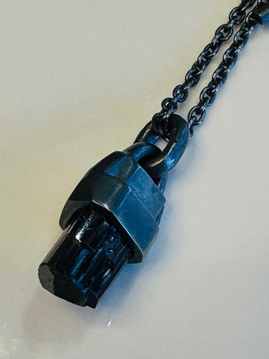 Talisman Necklace Brace Brace-Held Healed Schorl Z-910-KA+SCHR