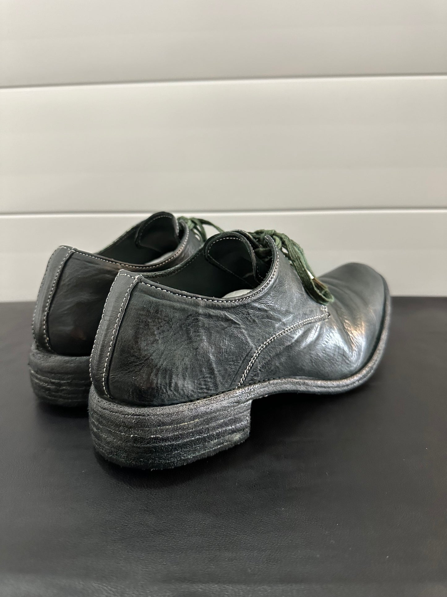 Dark Green Object Dyed Derbies AM2600L ROOMS-PTC12 by Carol Christian Poell