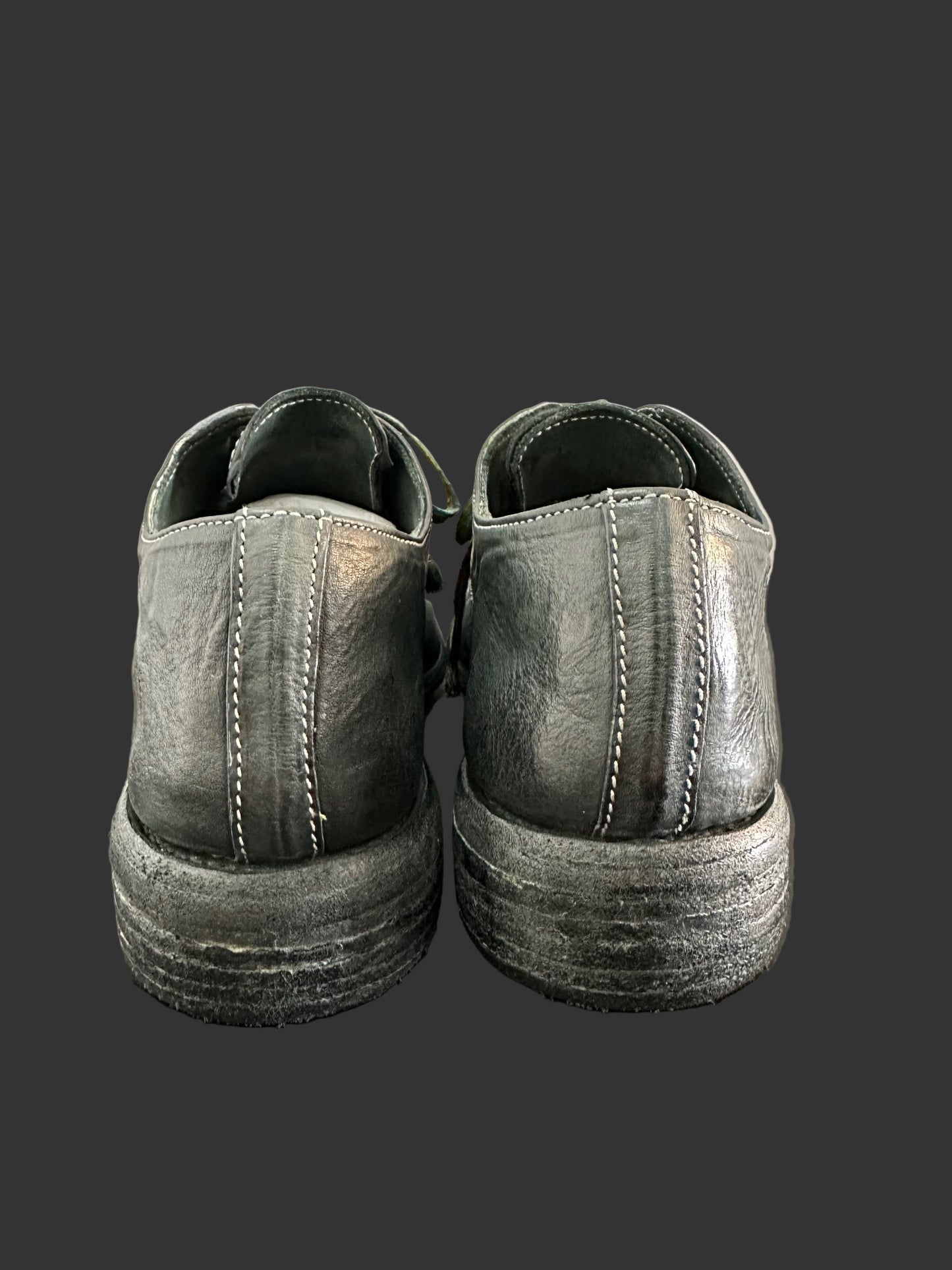Dark Green Object Dyed Derbies AM2600L ROOMS-PTC12 by Carol Christian Poell