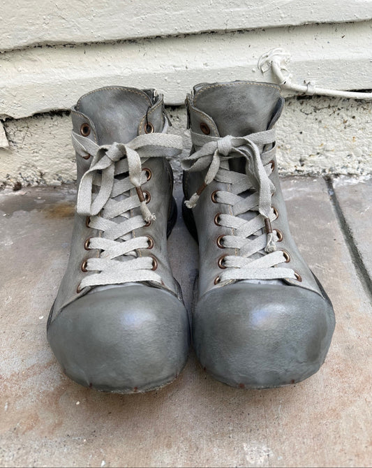 Fossil Grey BT BOULDER ZIPPER