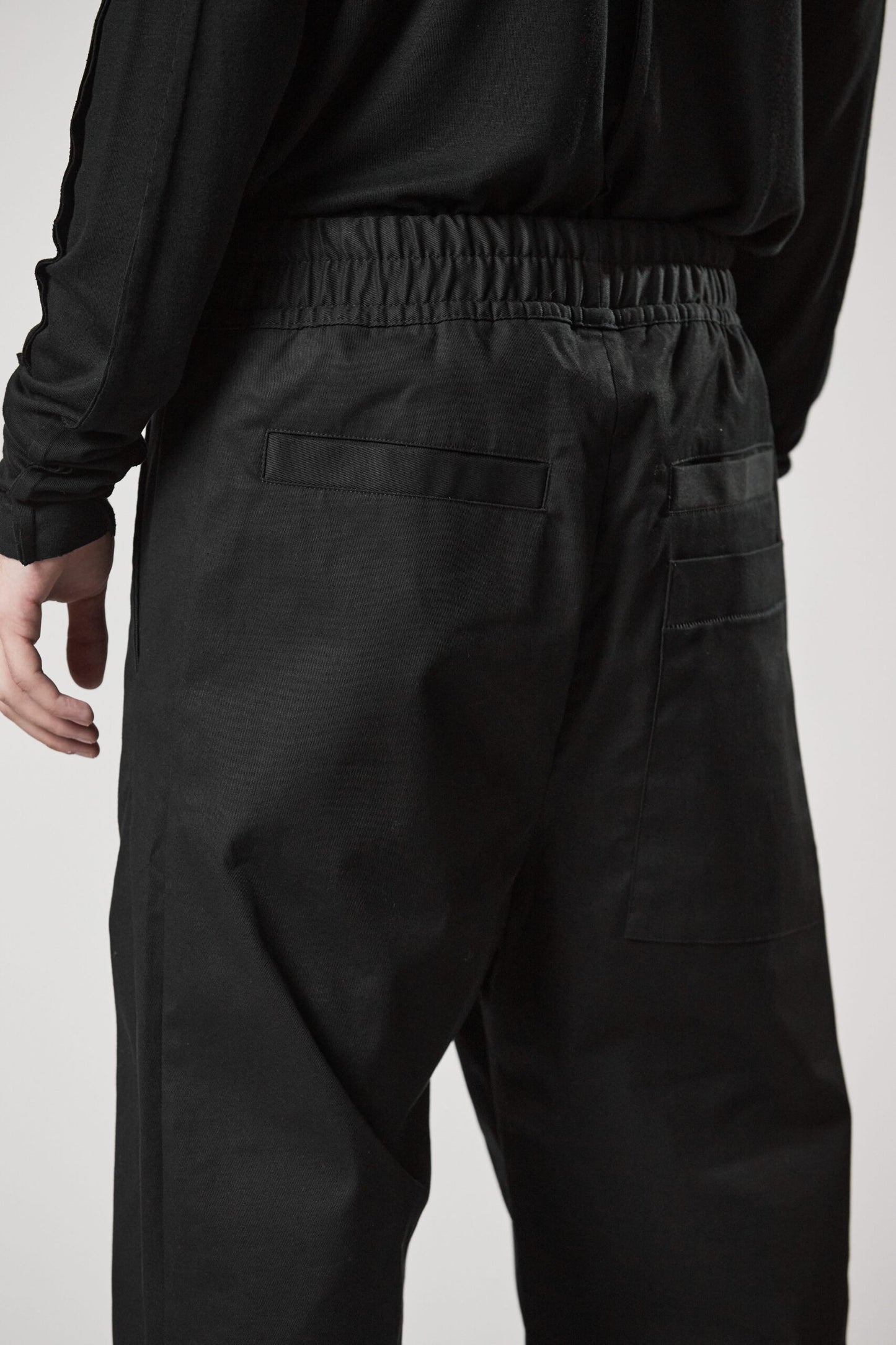 Black Wide Leg Trousers MP 4