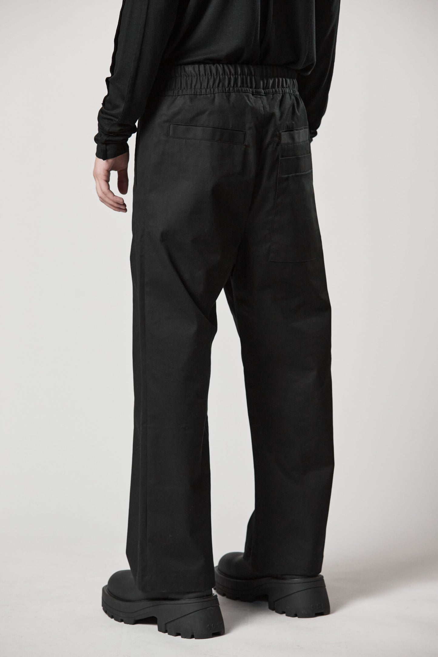 Black Wide Leg Trousers MP 4