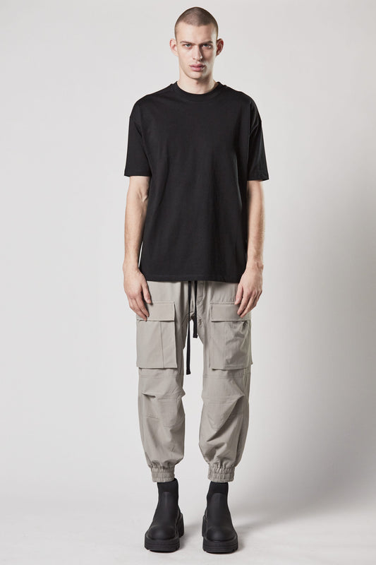 Black Round Neck Half Sleeve T-shirt MTS 825