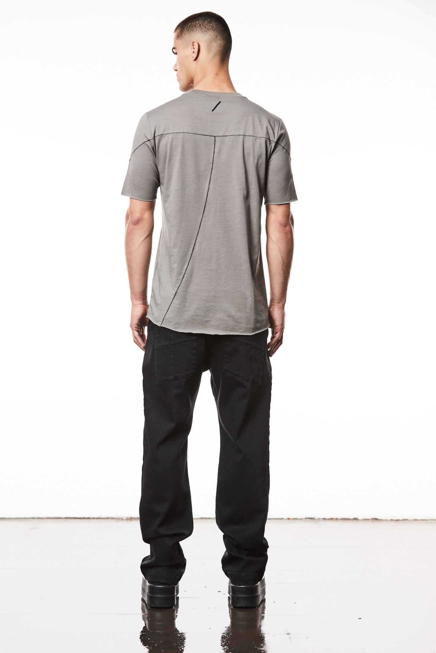 Rock Khaki Crew Neck T-shirt MTS 838