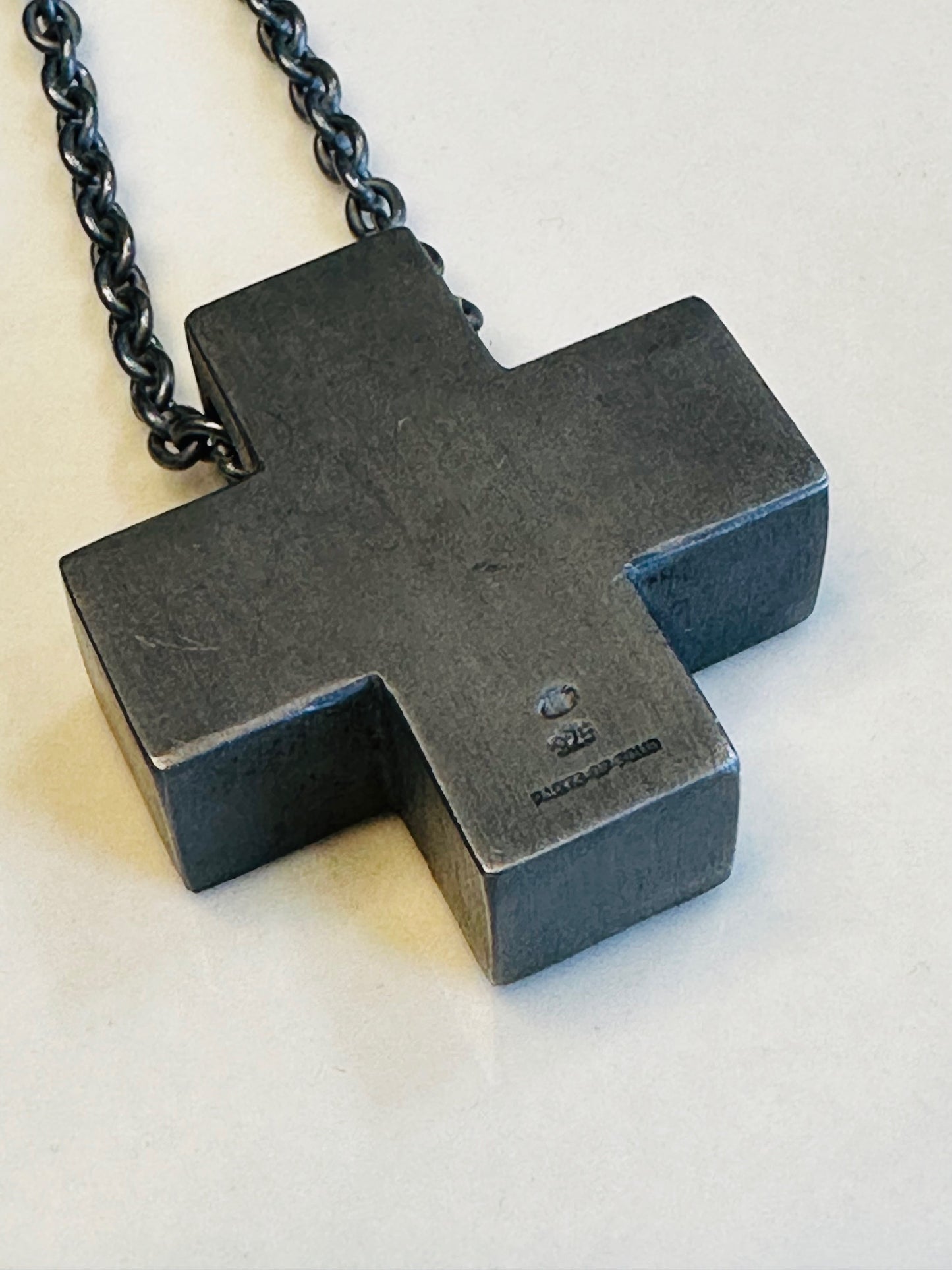 Mini Plus Necklace 0.8 CT Diamond Slab 903-2-KA+DIA