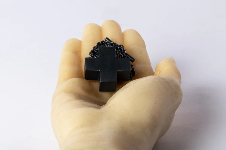 Mini Plus Necklace 0.8 CT Diamond Slab 903-2-KA+DIA