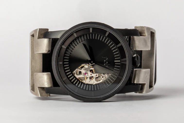 P4 X FOB PARIS Watch #408 Hyperstrap-T Studs Phantom W050-031-0-DA-NG