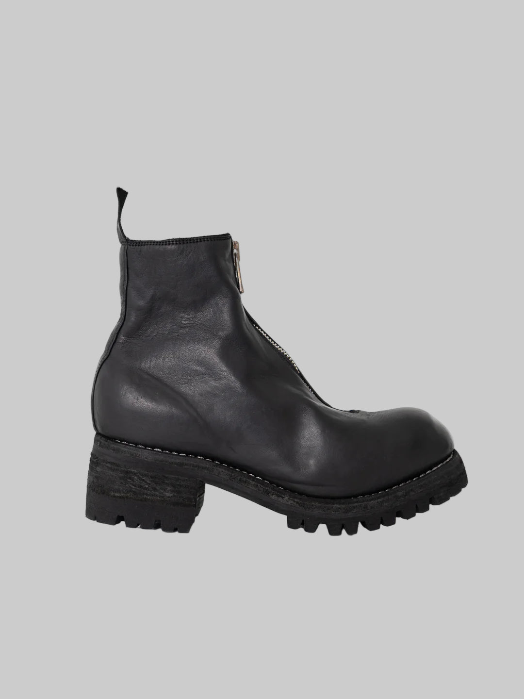 Black Front Zip Boots PL1V – The Archive Black Front Zip Boots PL1V – The Archive