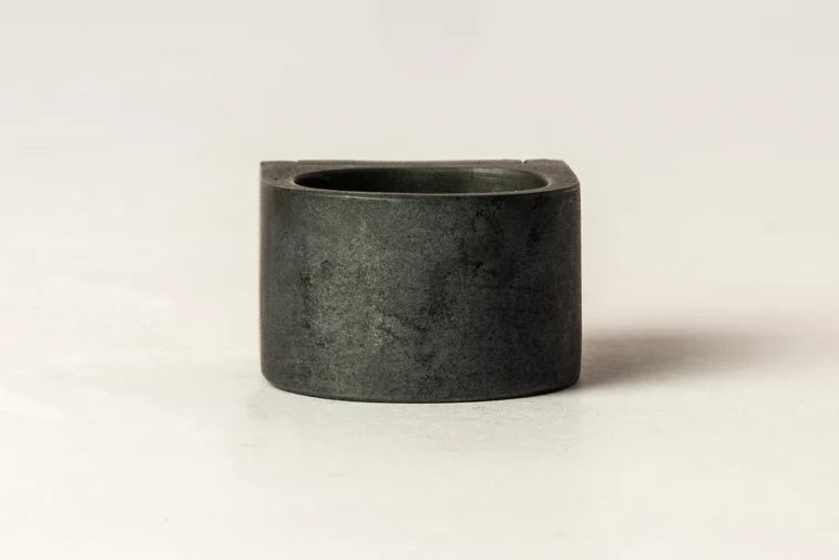 Plate Ring Single 0.8 CT, 4 Diamond Slabs 17mm 1614-11-KA+DIA