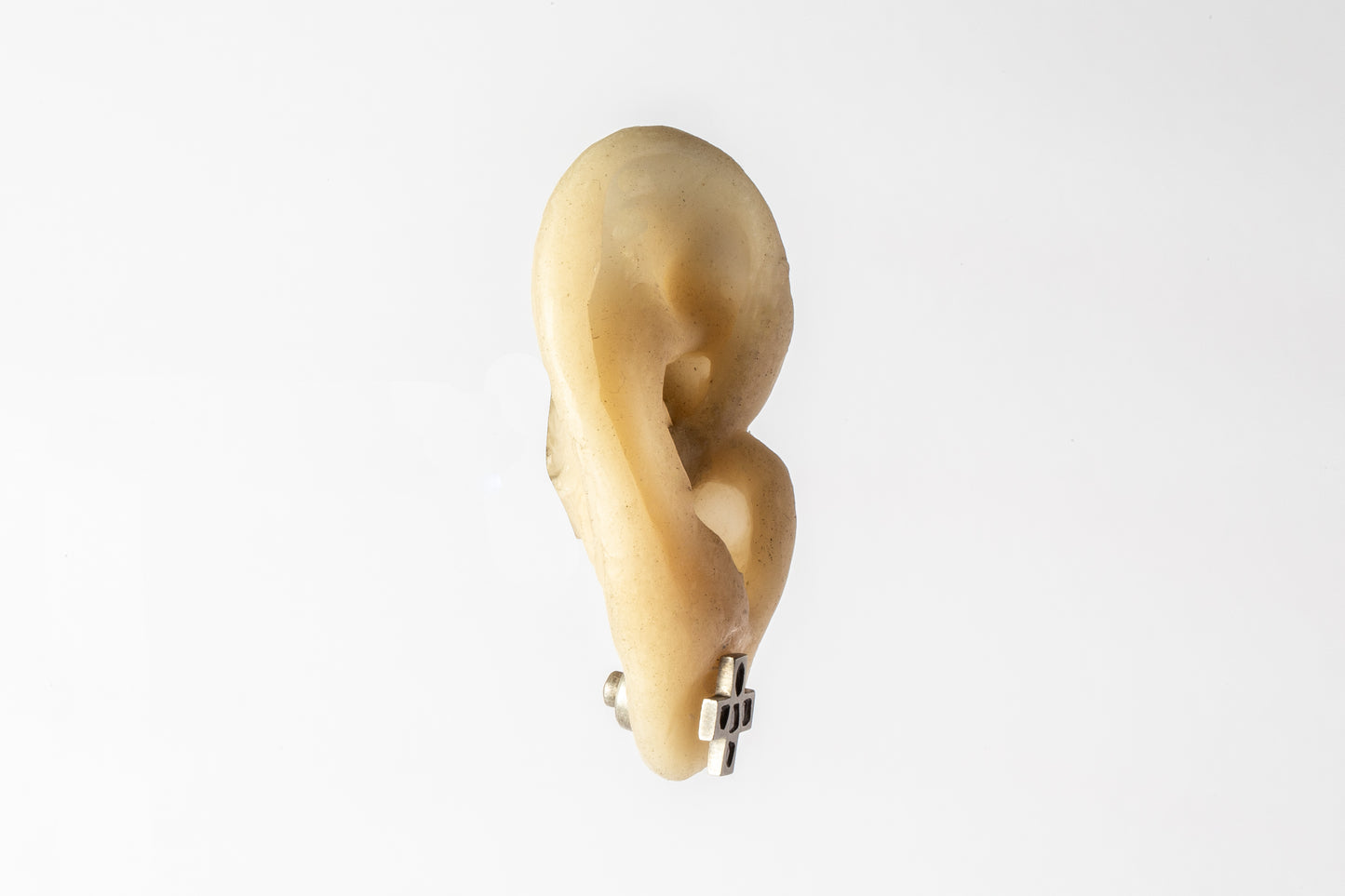 Plus Earring Mega Pavé 12mm 1135-11-DA+DIA