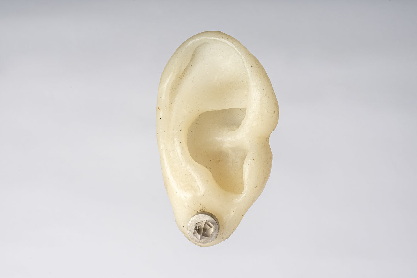 Stud Earring 9mm Herkimer Spike 1235-6-DA+HER