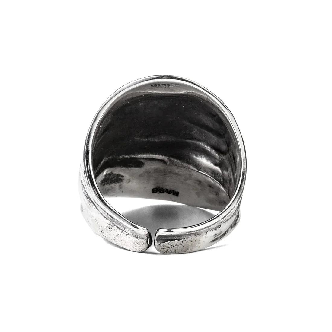 Sterling Silver Wrinkles Knuckle Finger Ring