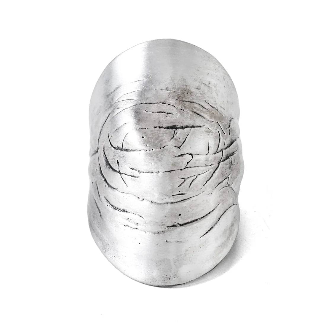 Sterling Silver Wrinkles Knuckle Finger Ring