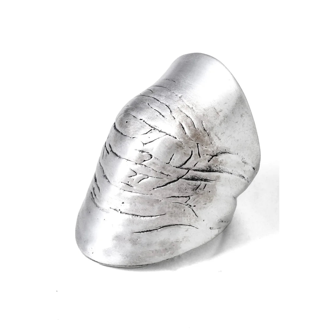 Sterling Silver Wrinkles Knuckle Finger Ring