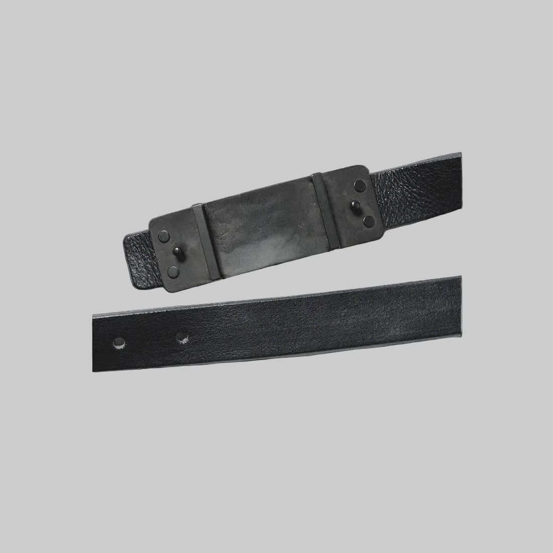 Black Leather Belt
