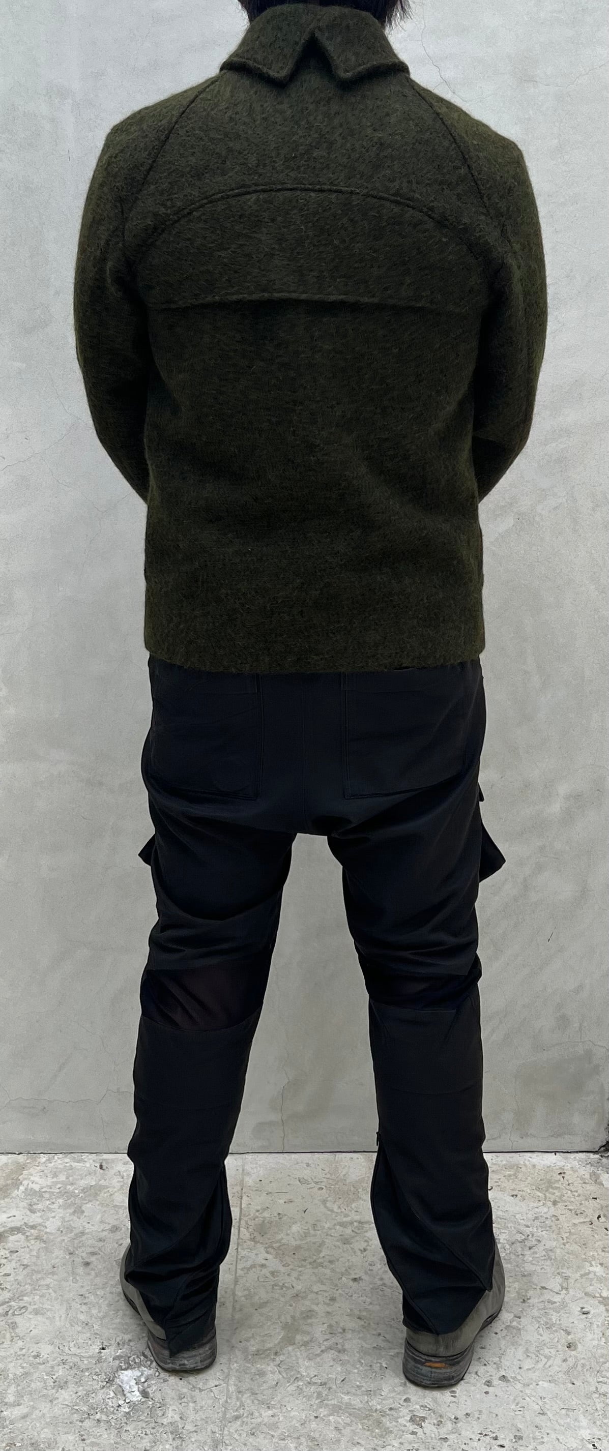 Radiant Green Crossover Cardigan Jacket