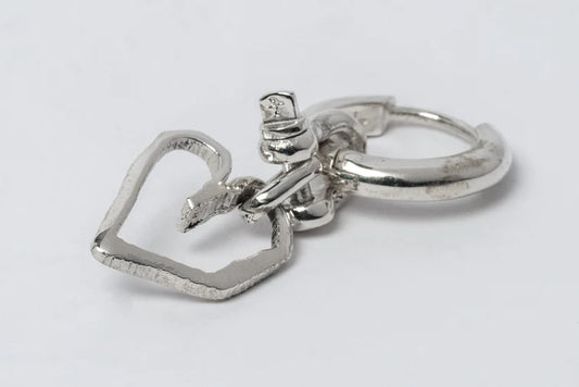 Jazz's Heart Earring Extra Small Z2335-7-PA