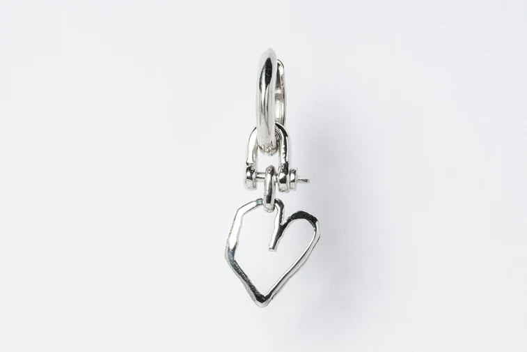 Jazz's Heart Earring Extra Small Z2335-7-PA