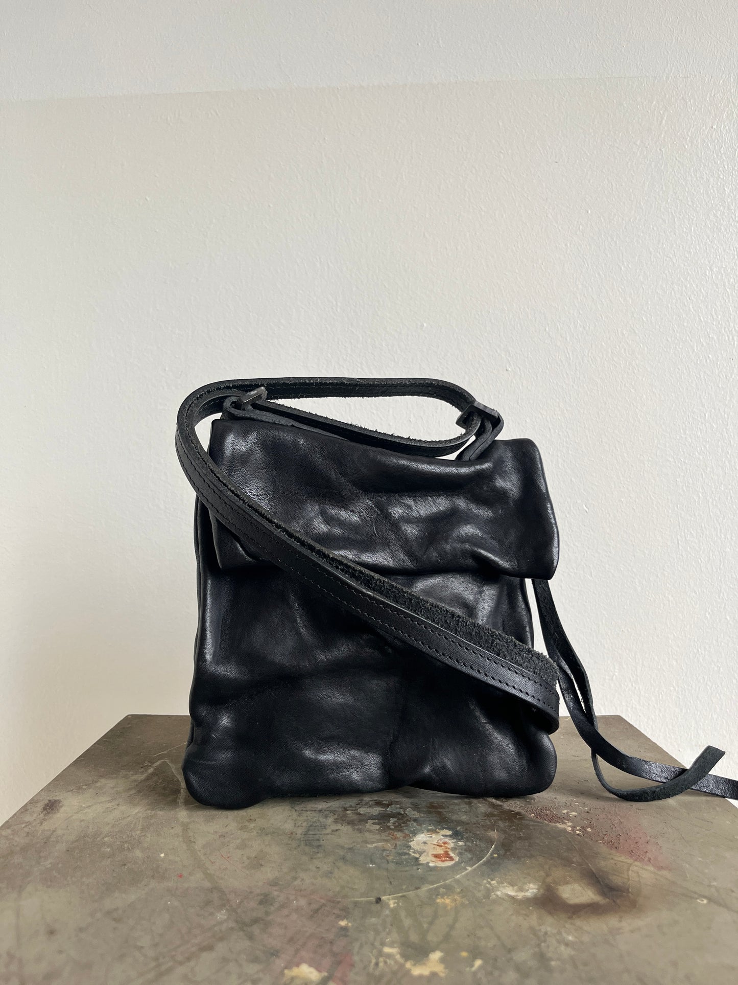 Folded Messenger Modular-Single Horse Leather Bag