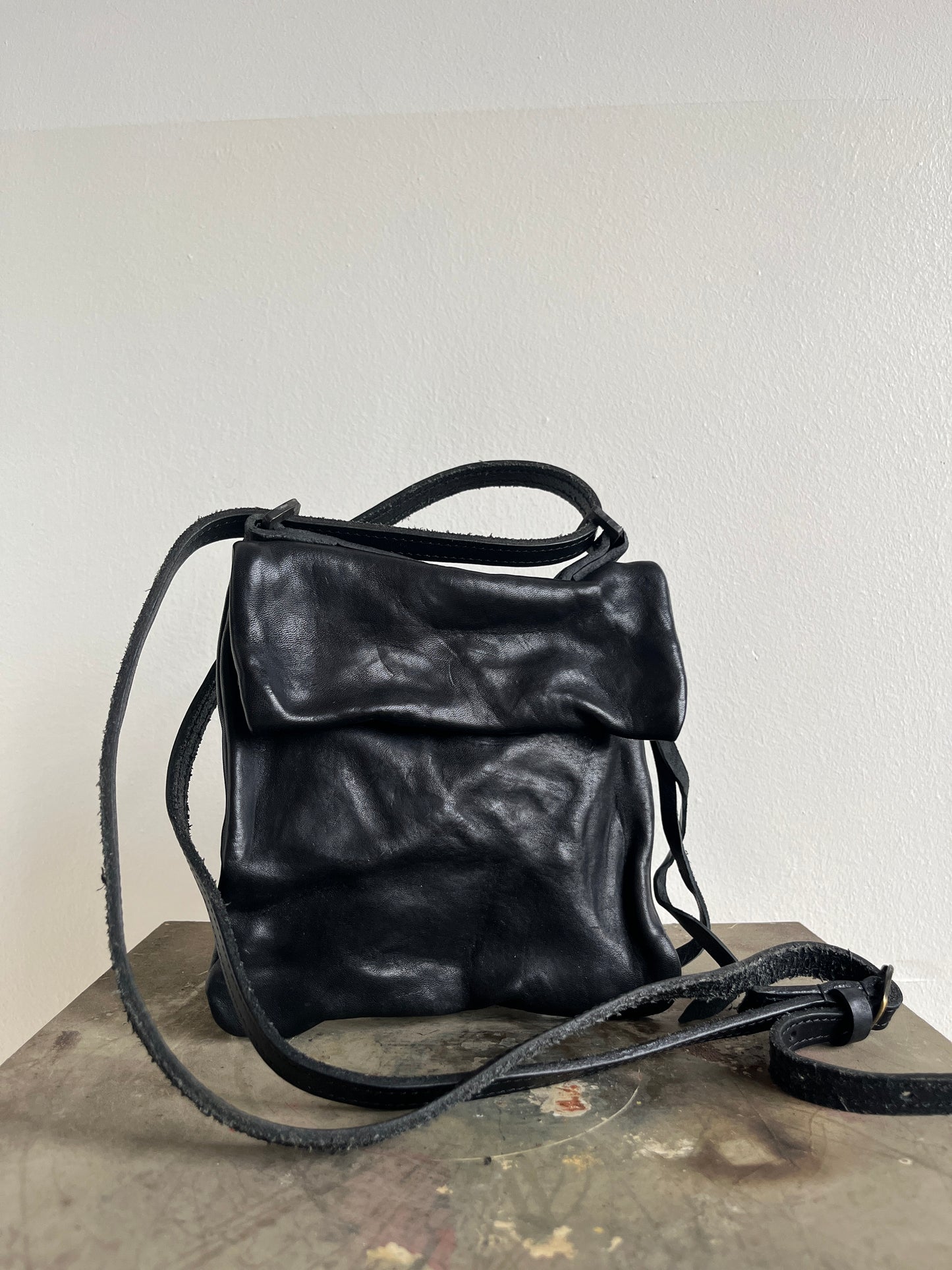 Folded Messenger Modular-Single Horse Leather Bag